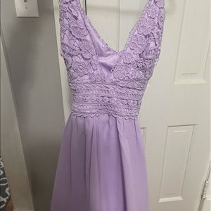 Purple FashionNova Romper